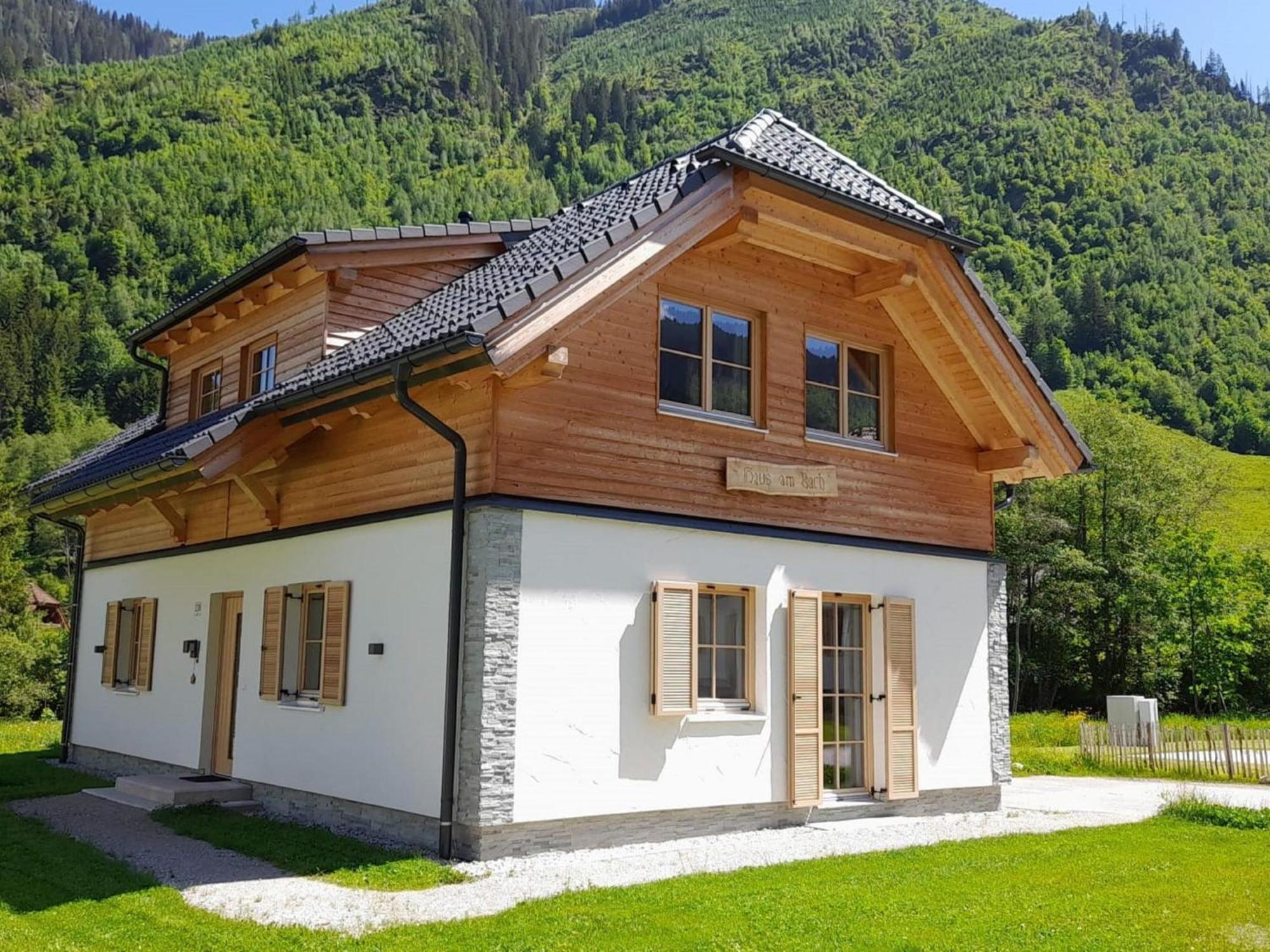 Villa Haus Am Bach Donnersbachwald Esterno foto